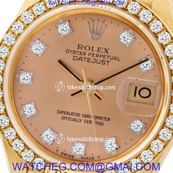 Rolex 69138 Datejust Automatic Female 18k yellow gold 2