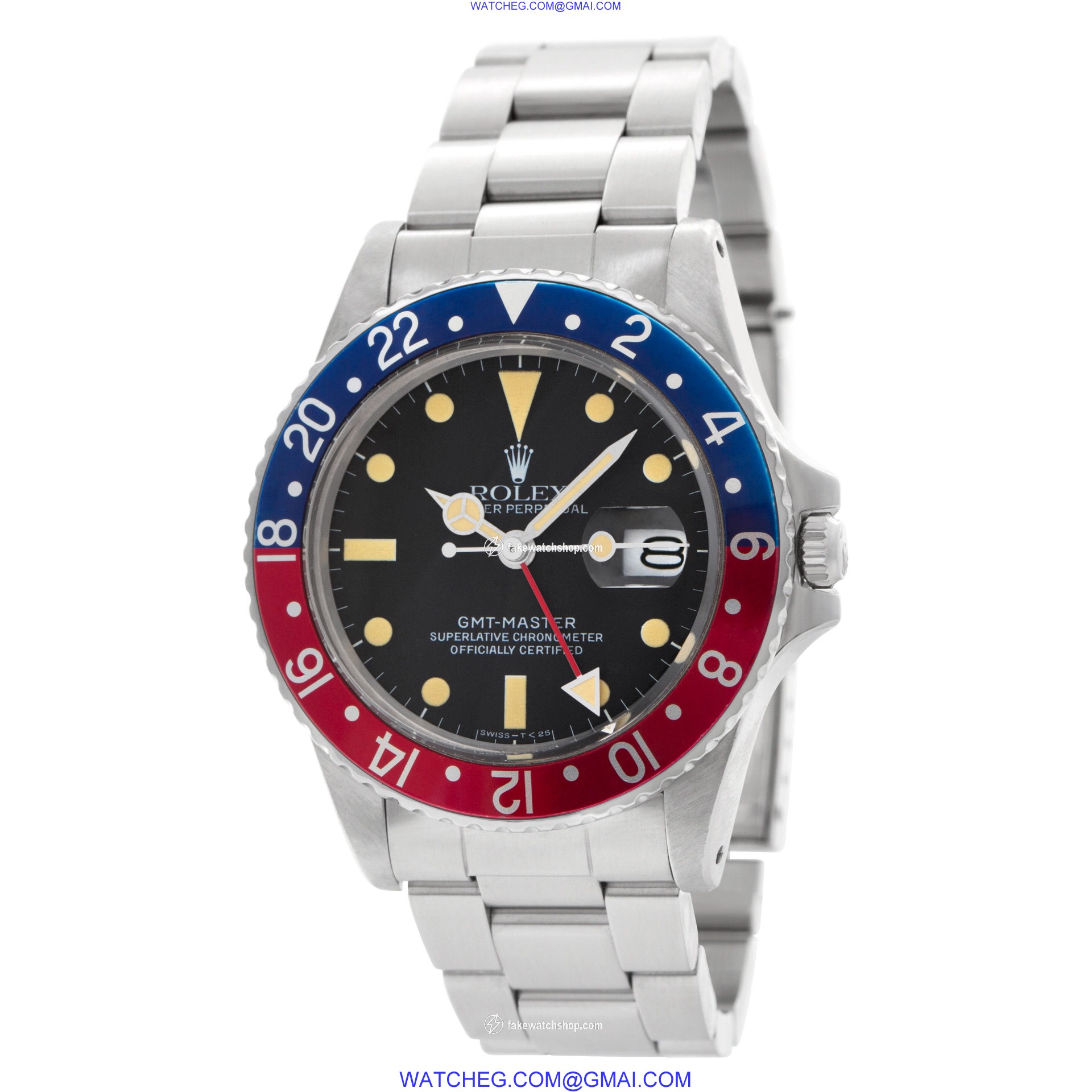Rolex 16750 GMT-Master Automatic Male Stainless Steel 2