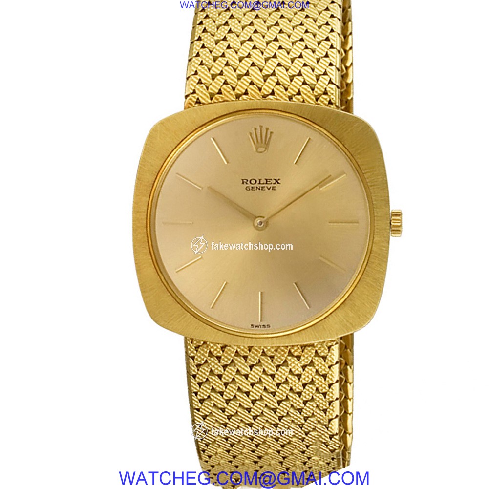Rolex 3735J Classic Manual Male 18k yellow gold 2