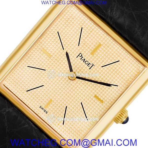 Piaget 9287 Tank Manual Male 18k yellow gold 2