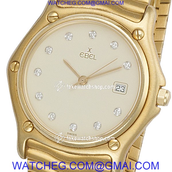 Ebel 13113484 Sportwave Quartz Male 18k yellow gold 2