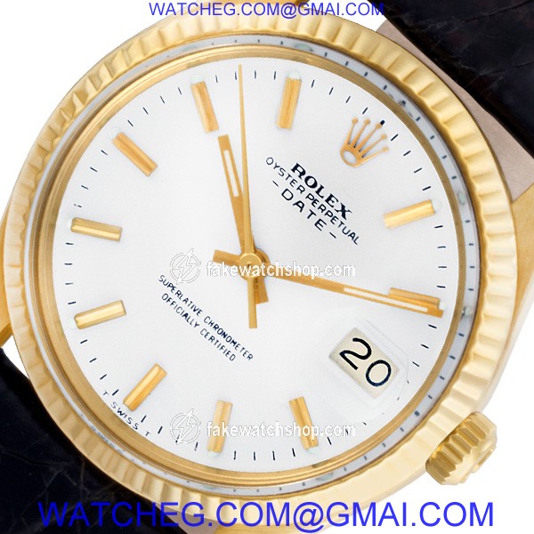 Rolex 15037 Date Automatic Male 14k yellow gold 2