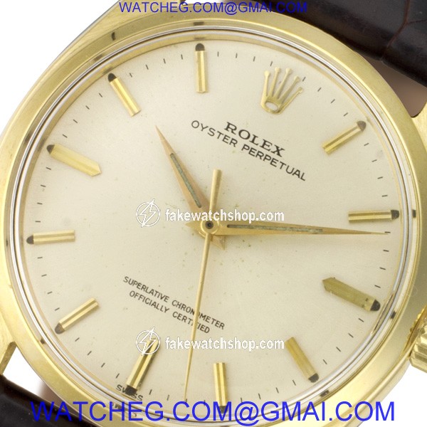 Rolex 1002 Oyster Perpetual Automatic Male 14k yellow gold 2
