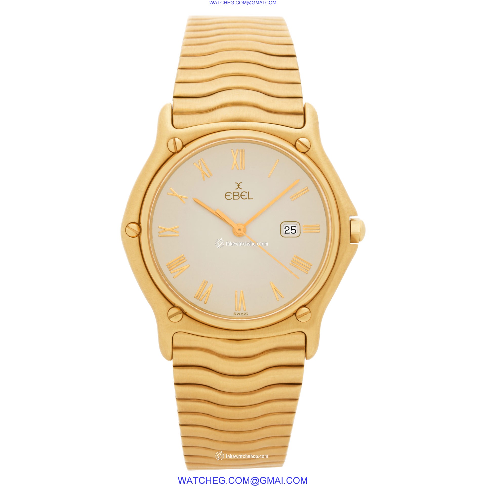 Ebel 883903 Sportwave Quartz Male 18k yellow gold 2