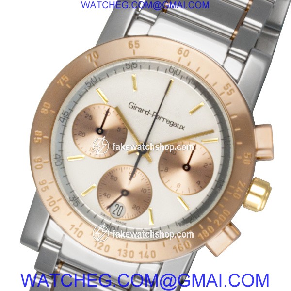 Girard Perregaux 7700 Chronograph Quartz Male Stainless Steel 2