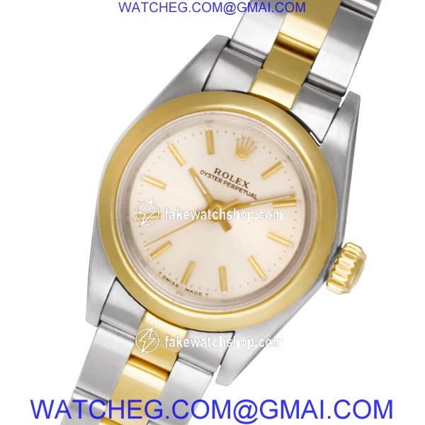 Rolex 67183 Oyster Perpetual Automatic Female Stainless Steel 2