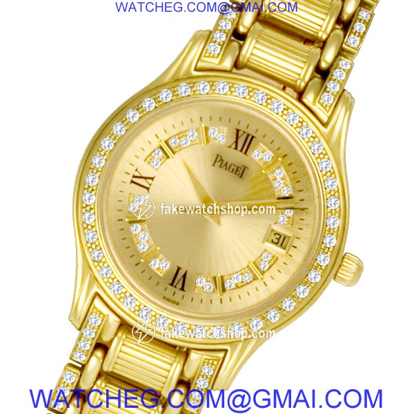 Piaget 23005m503d Polo Quartz Female 18k yellow gold 2