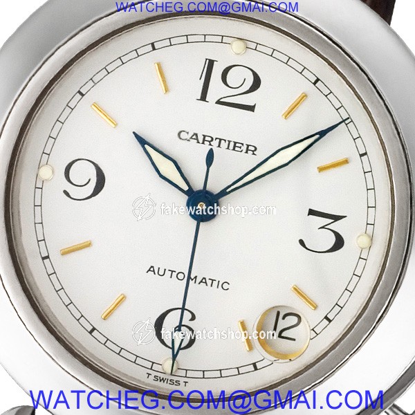 Cartier W31023M7 Pasha C Automatic Unisex Stainless Steel 2