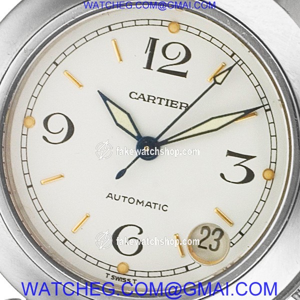 Cartier W31015M7 Pasha C Automatic Unisex Stainless Steel 2