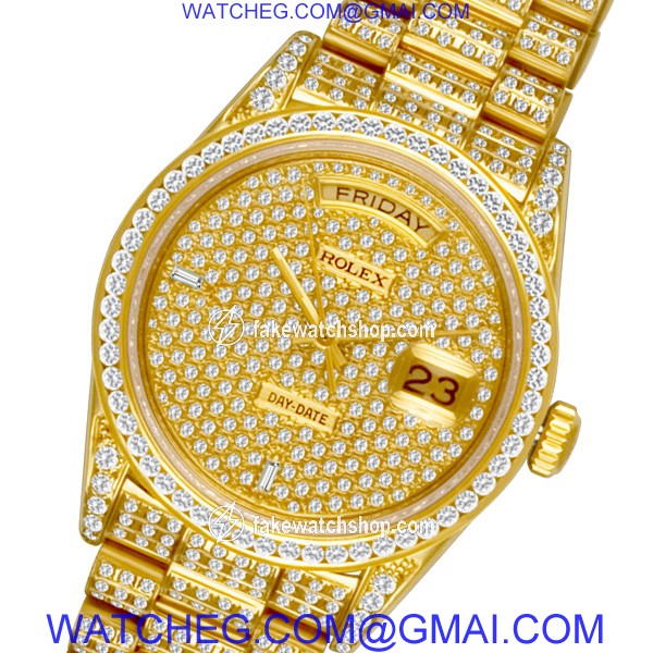 Rolex 18038 Day-Date Automatic Male 18k yellow gold 2