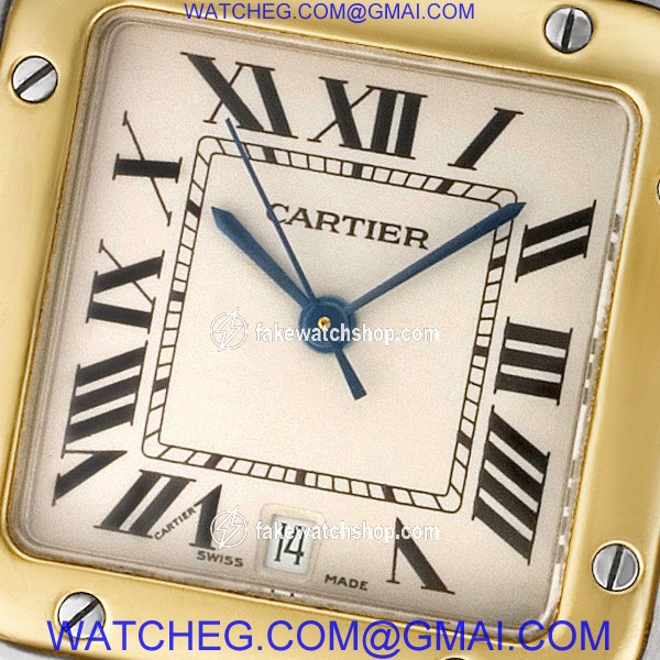 Cartier W20011C4 Santos Automatic Male Stainless Steel 2