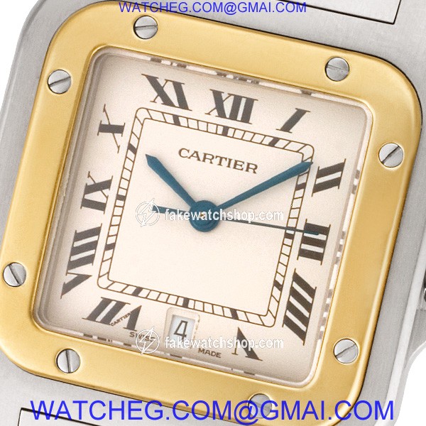 Cartier 187901 Santos Quartz Male Stainless Steel 2
