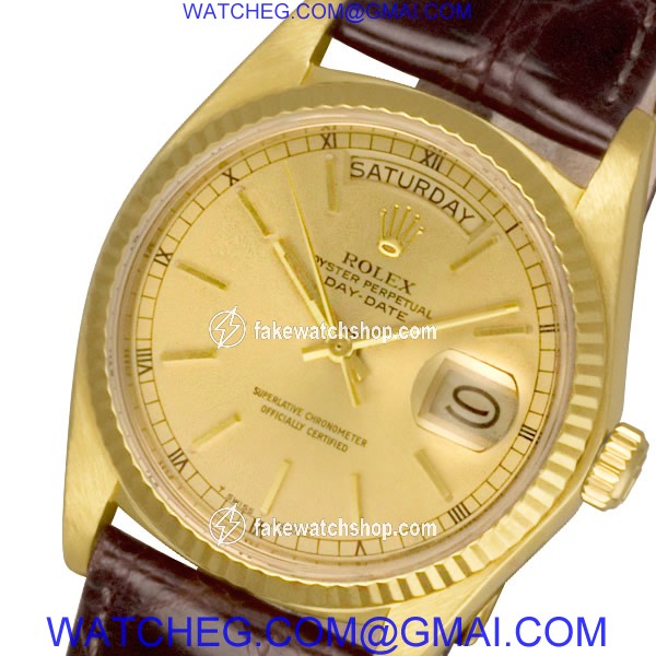 Rolex 18038 Day-Date Automatic Male 18k yellow gold 2