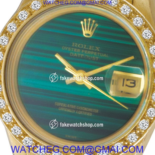 Rolex 69178 Datejust Automatic Female 18k yellow gold 2