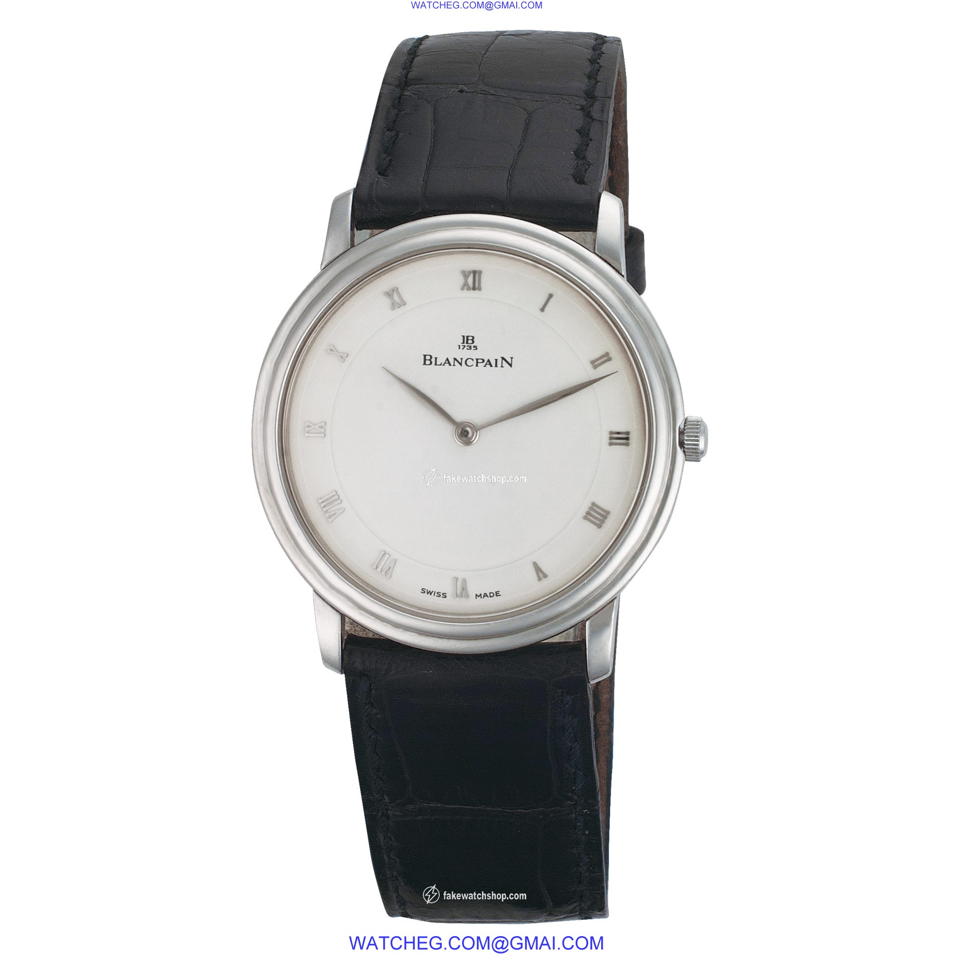Blancpain 0021-3427-55 Villeret Manual Male Platinum 2