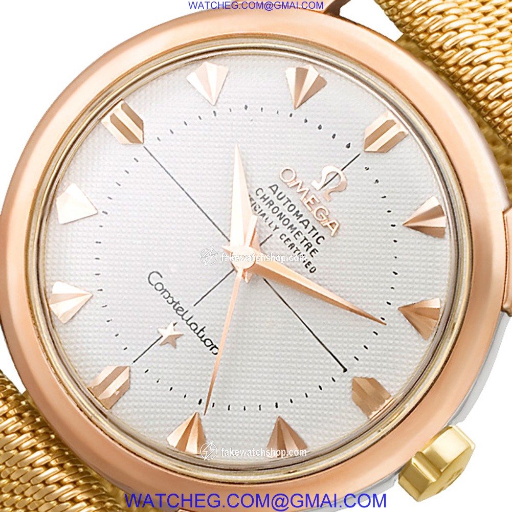 Omega Omega 4261 Constellation Automatic Male Stainless Steel & Gold Plated 2