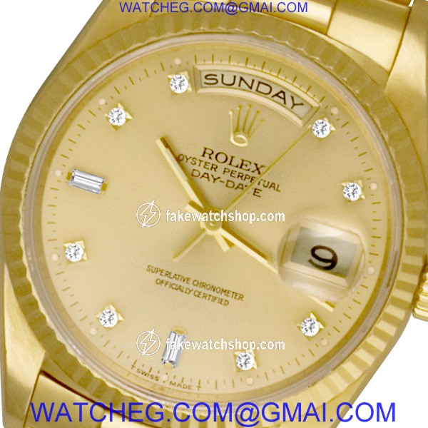 Rolex 18238 Day-Date Automatic Male 18k yellow gold 2