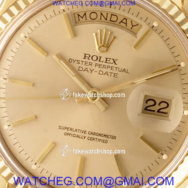 Rolex 1803 Day-Date Automatic Male 18k yellow gold 2