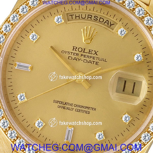 Rolex 18238 Day-Date Automatic Male 18k yellow gold 2