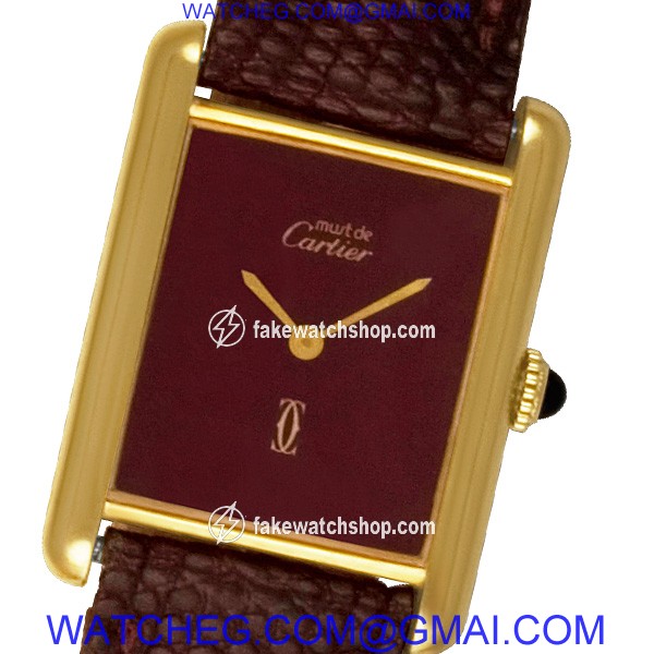 Cartier Cartier 1790 Tank Manual Male plaque 2