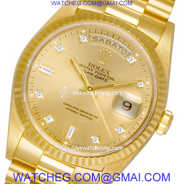 Rolex 18238 Day-Date Automatic Male 18k yellow gold 2