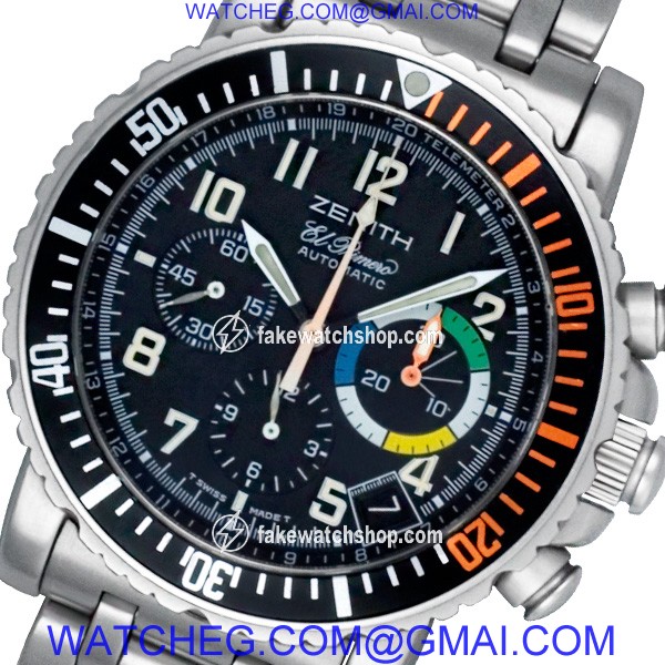 Zenith 02 El Primero Automatic Male Stainless Steel 2