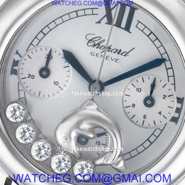 Chopard 8323 Happy Sport Quartz Female Stainless Steel 2
