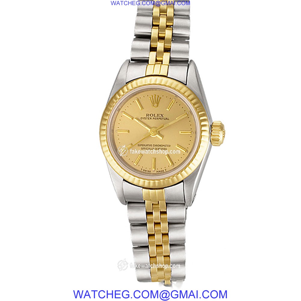 Rolex 67193 Oyster Perpetual Automatic Female Stainless Steel 2