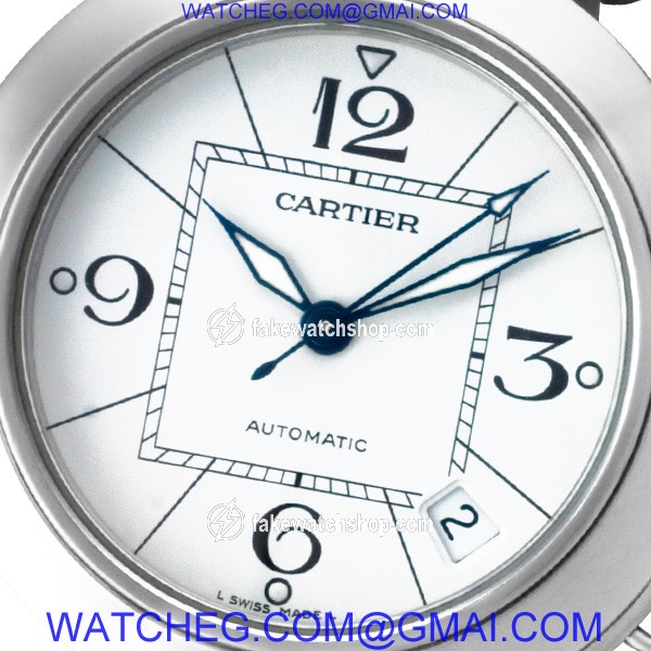 Cartier W31074M7 Pasha C Automatic Unisex Stainless Steel 2