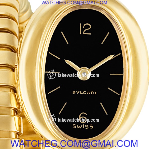 Bvlgari g1211.4 Serpentine Manual Female 18k Yellow Gold 2