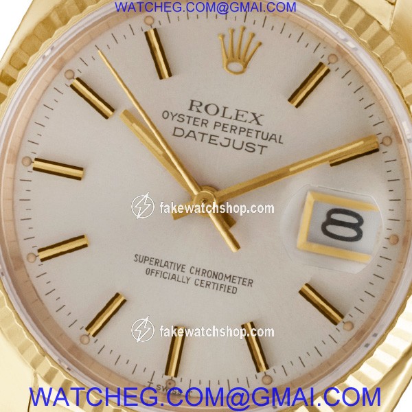 Rolex 16018 Datejust Automatic Male 18k yellow gold 2