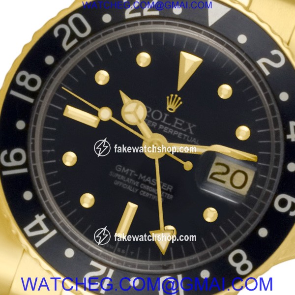 Rolex 1675 GMT-Master Automatic Male 18k yellow gold 2