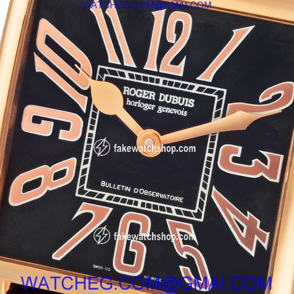 Roger Dubuis 12/28 Golden Square Automatic Male 18k yellow gold 2