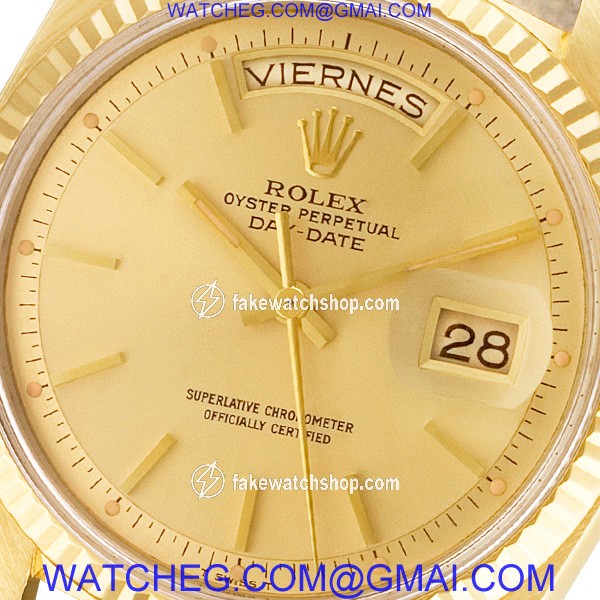 Rolex 1803 Day-Date Automatic Male 18k yellow gold 2