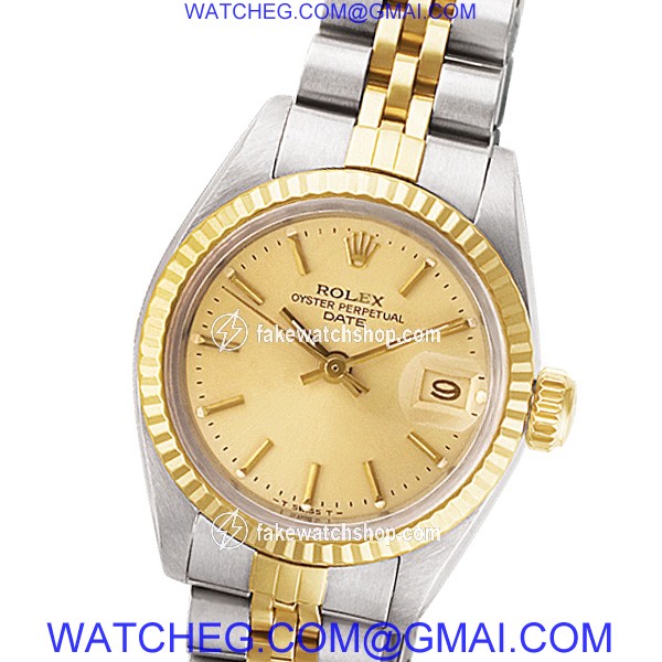 Rolex 6917 Date Automatic Female Stainless Steel 2