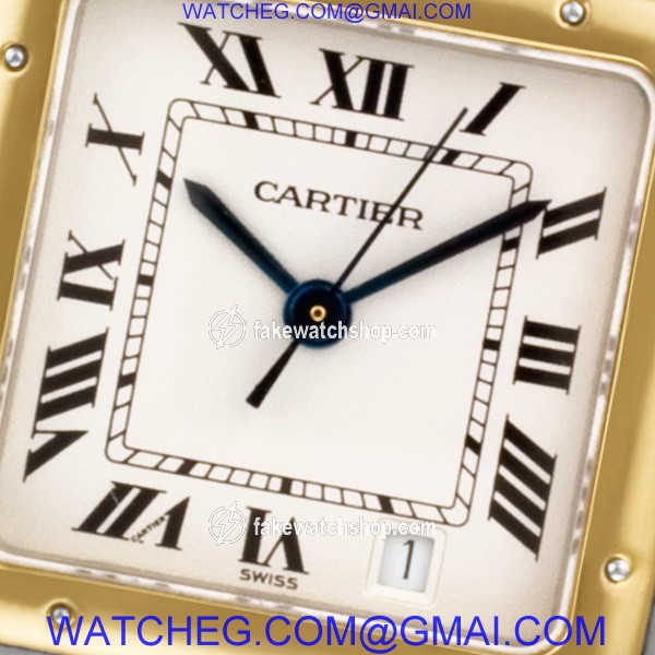 Cartier W25028B Panthere Quartz Male Stainless Steel 2