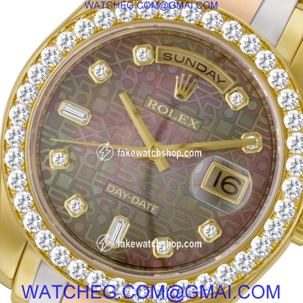 Rolex 18948 Masterpiece Automatic Male 18k yellow gold 2