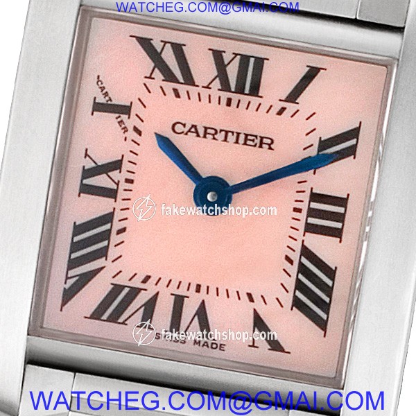 Cartier W51028Q3 Tank Francaise Quartz Female Stainless Steel 2
