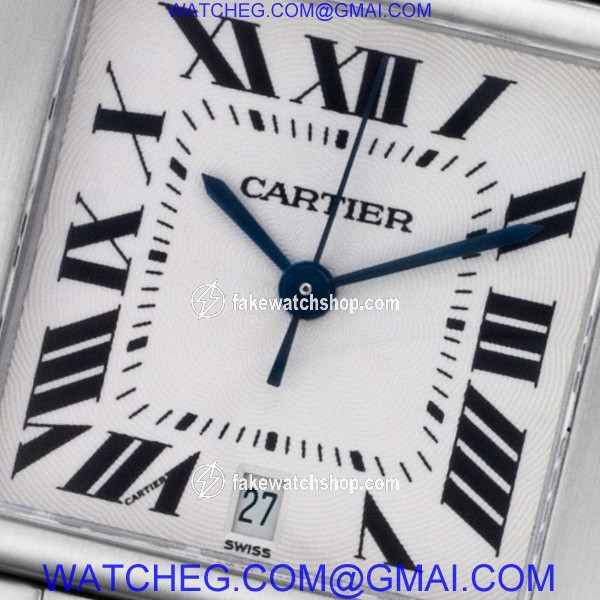 Cartier W51002Q3 Tank Francaise Automatic Male Stainless Steel 2