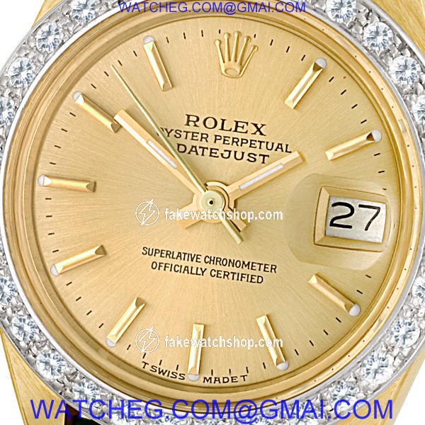 Rolex 6917 Datejust Automatic Female 18k yellow gold 2