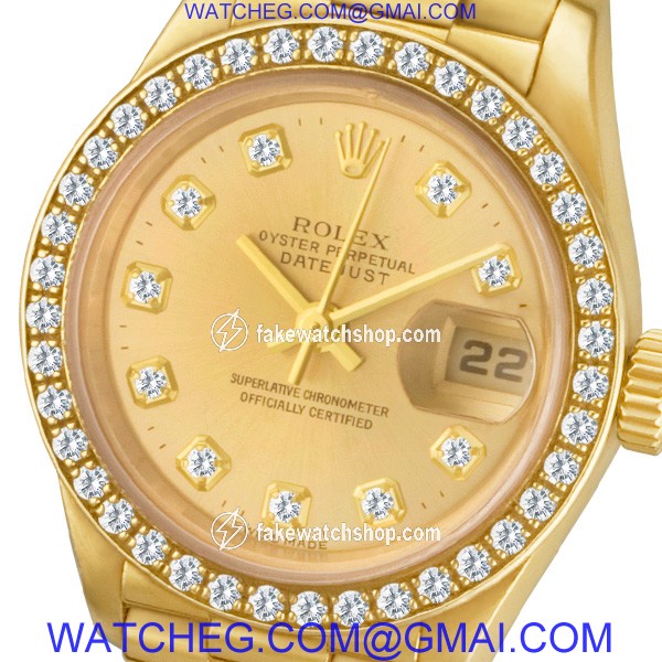 Rolex 79138 Datejust Automatic Female 18k yellow gold 2