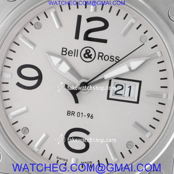Bell & Ross BR0196-SL-ST Grande Date Automatic Male Stainless Steel 2