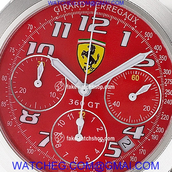 Girard Perregaux 8028 Ferrari Automatic Male 18k White Gold 2