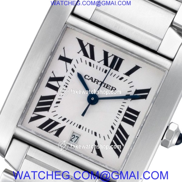 Cartier W51002Q3 Tank Francaise Automatic Male Stainless Steel 2