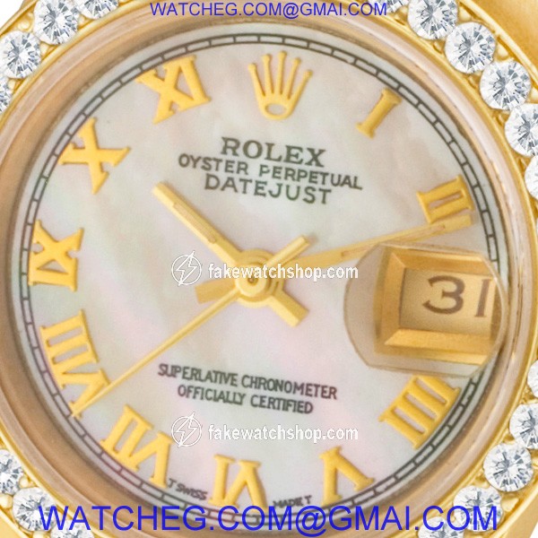 Rolex 69178 Datejust Automatic Female 18k yellow gold 2