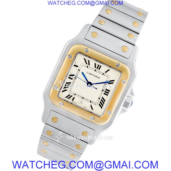 Cartier W20011C4 Santos Quartz Male Stainless Steel 2