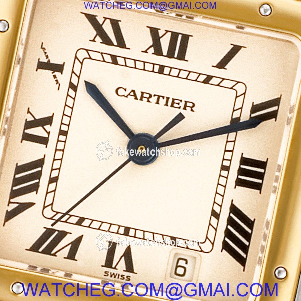 Cartier w25028b Panthere Quartz Male Stainless Steel 2