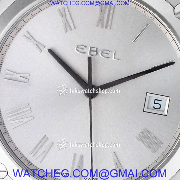 Ebel 9255f51 Classic Wave Quartz Male Stainless Steel 2