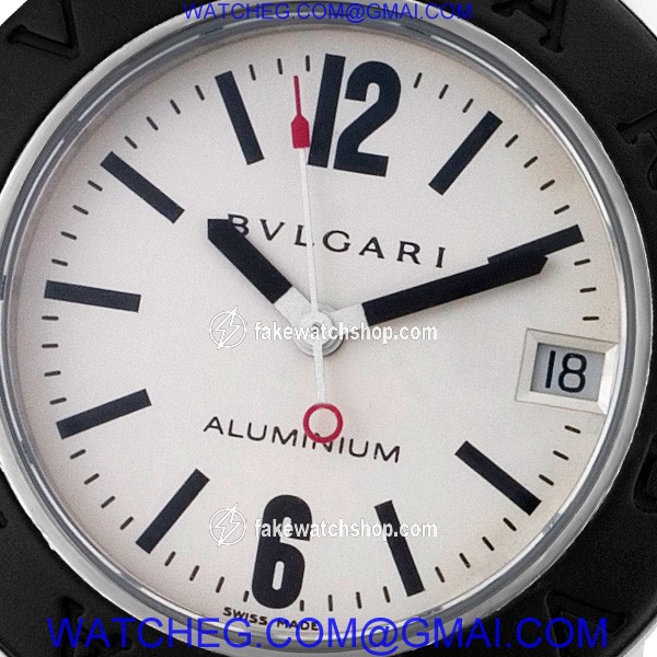 Bvlgari AL32TA Diagono Quartz Female Aluminum 2