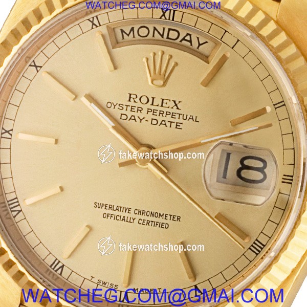 Rolex 18038 Day-Date Automatic Male 18k yellow gold 2